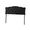 Baxton Studio Rita Full Size Black Faux Leather Upholstered Button-tufted Headboard 118-6416 - alternate 1